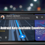 Android Auto Available Countries