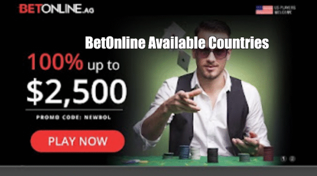 BetOnline Available Countries