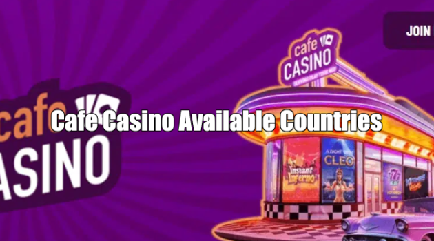 Cafe Casino Available Countries